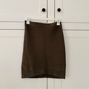 Bebe Olive Night Skirt Size Medium